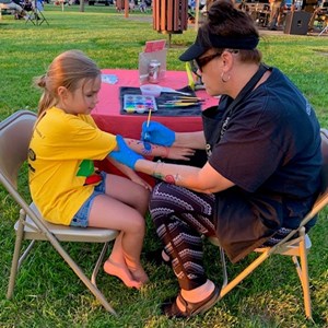 Lilli With Face Painter