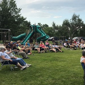 Manatees Concert Crowd