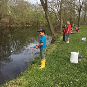 Boy Fishing